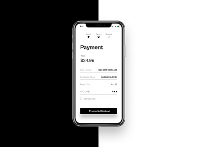 DailyUI 002 daily ui payment