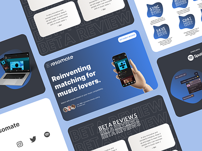 Landing Page branding landing page ui