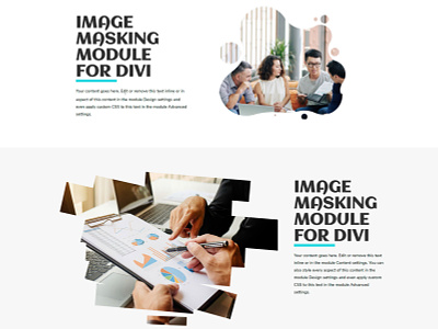 Image Masking for Divi design elegant themes template web website wordpress