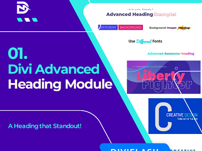 Advanced Heading Module design divi divi theme elegant themes typography web website wordpress