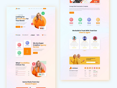 Divi Agency Layout