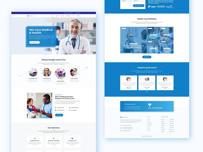 Divi Medipulse Medical Layout design divi elegant themes template web website wordpress