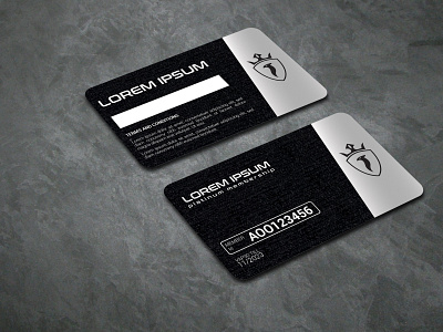 Membership card design cool design illustration member membership membership card minimal typography