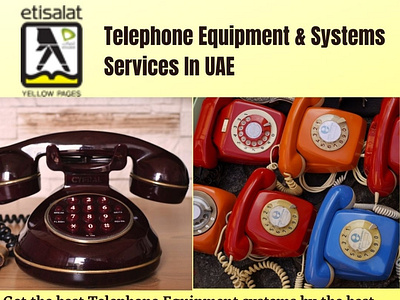 Telephone Equipment & Systems Services In UAE landline phone landline telephone telephone equipment telephone suppliers