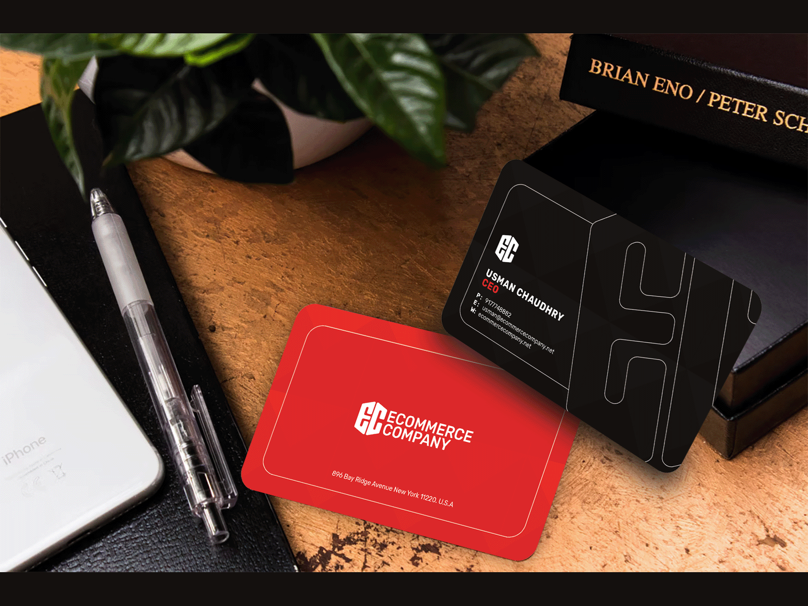 Business Card for Company by Shahbaz Nadir on Dribbble