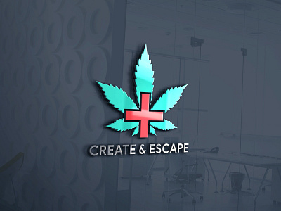 Cannabis Medical Logo branding canabis logo canabis medical logo design illustration logo logodesign logos