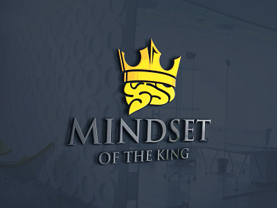 Mind And King Logos | Brain Logos