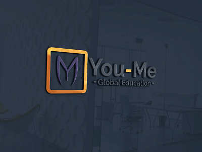You-Me Logo education logo educational logo global education logo logo design logo designs logodesign logos
