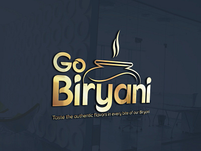 Biryani Food Logo