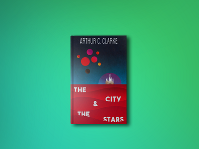 Alternative Book-Cover for "The City & The Stars"