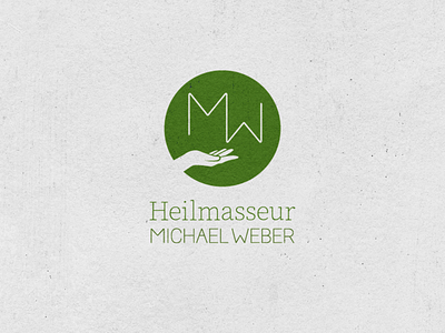 Logodesign "Heilmasseur Michael Weber"