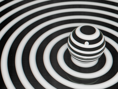 A Stripey Ball In A Stripey Bowl