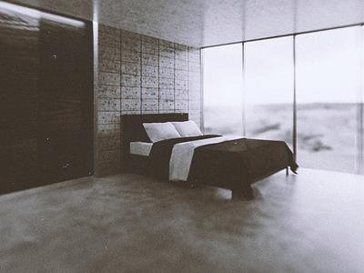 3D Render: Room With A View