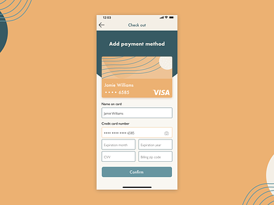 Credit Card Checkout 002 100 day challenge 100 days of ui 100days color palette credit card credit card checkout credit card form credit card payment day 2 illustraion ui design ui ux