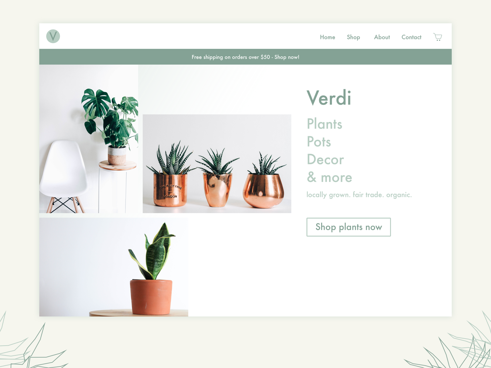 Landing Page by Beth Johnson on Dribbble