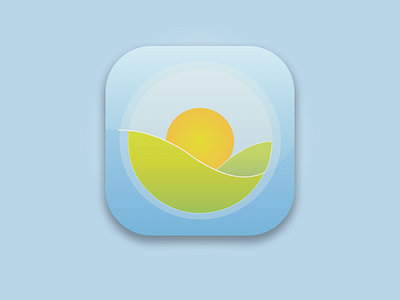 App Icon 005 100 day challenge 100 days of ui 100days 100daysofui app icon design color palette earth eucalyptus illustration natural peruvian ui design