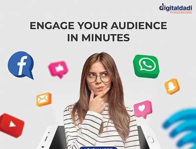 Connect with Your Audience in Minutes bestdigitalmarketingcompany branding brandstoryteller digitaldadi digitalmarketing digitalmarketingagency onlinemarketing ppc socialmedia startups