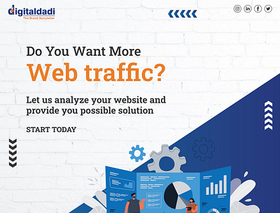 Attract more Traffic to your Website bestdigitalmarketingcompany branding brandstoryteller digitaldadi digitalmarketing digitalmarketingagency socialmedia startups