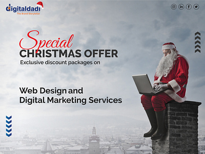 Special Christmas Offer on Digital Marketing Services bestdigitalmarketingcompany branding brandstoryteller digitaldadi digitalmarketing digitalmarketingagency edutech elearning saascompanies socialmedia startups