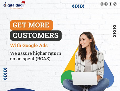 Get More Customers with Google Ads bestdigitalmarketingcompany branding brandstoryteller digitaldadi digitalmarketing digitalmarketingagency socialmedia startups