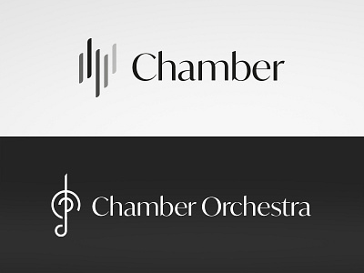 Chamber Orchestra logo design branding chamber logo orchestra