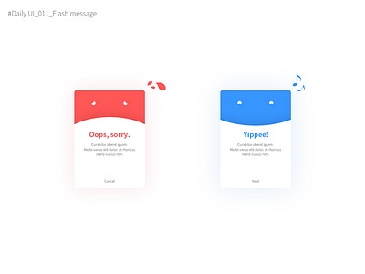 Dailyui 011Flash message dailyui error message