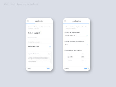 #Daily UI_001_Signup(Registration Form)