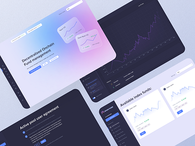 Cryptocurrency website 💜 2021 design banking chart design clean design crypto crypto wallet cryptocurrency dark mode dashboard data visualization finance fintech flat infographic design investment minimalism nyan cat pool saas web app