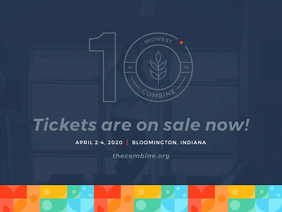 The Combine 2020 - Tickets are on sale now!