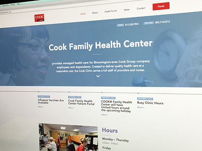 Cook Family Health Center Launched avenir clean doctor flat health hospital white