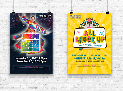 Marquee Show Posters branding design design graphic design logo logo design poster poster design