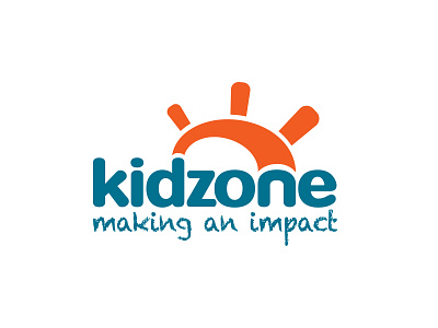 Kidzone Logo branding branding design logo logo design