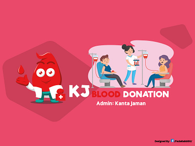 Blood donation group cover photo by Fazla Rabbi on Dribbble