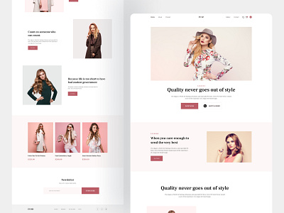 E-commerce Shopify Landing page