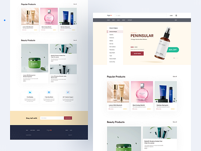 Shopify Ecommerce Website Template branding checkout design ecommerce ecommerce store homepage ito ito team landingpage minimal online shop online shopping product shop shopping cart ui ux website woocomerce