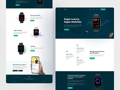 Watch - Product Landing Page