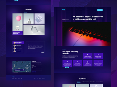 Digital Agency Landing Page