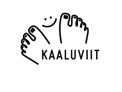 Kaaluviit Logo design happy health logo optimism smile smiley weight watchers