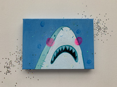 Cute Shark Painting
