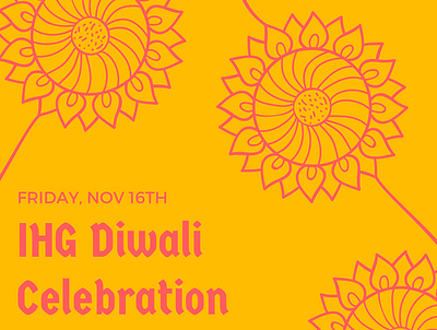 IHG Diwali signage 2018 art artist design logo procreate