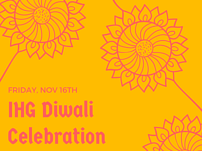 IHG Diwali signage 2018