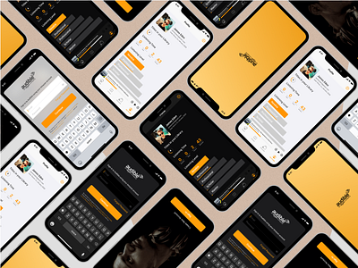 Audible App Concept app design illustration illustrator minimal ui ux vector