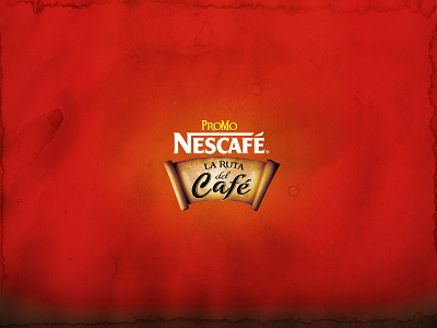 NESCAFE RUTA branding design illustration illustrator logo nescafe nestle photoshop promotion typography vector