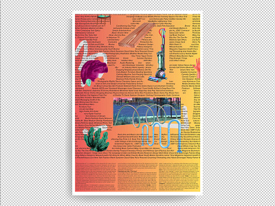 Personalization.JS collage design poster print