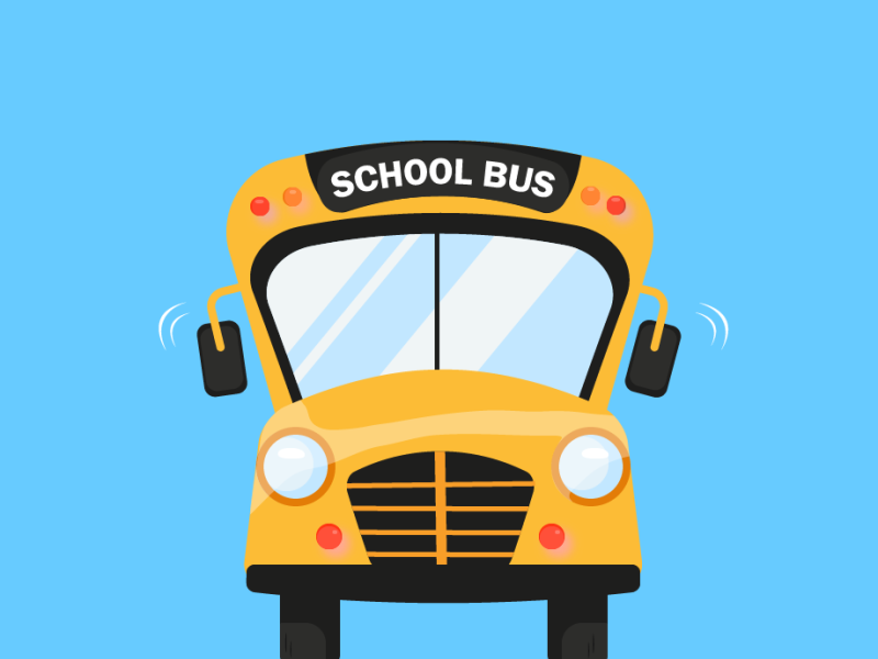 School Bus by Sezim on Dribbble