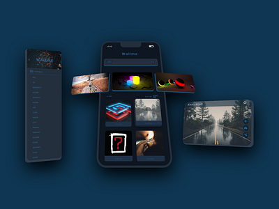 WALLME WALLPAPER APP DESIGN