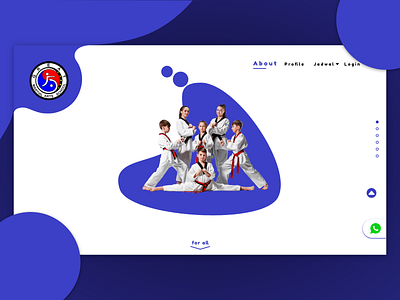 Great Martial Arts website design