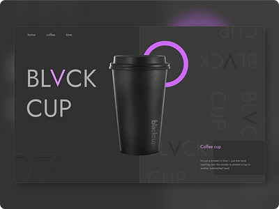 Black shot app clean design minimal photo ui ux web website website design