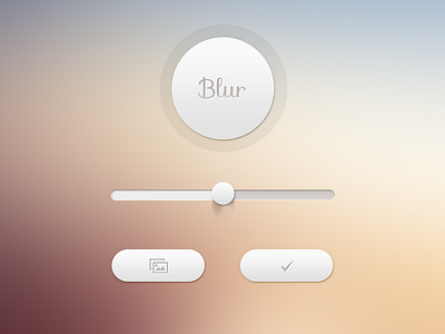 Blur. by Dave Chenell on Dribbble