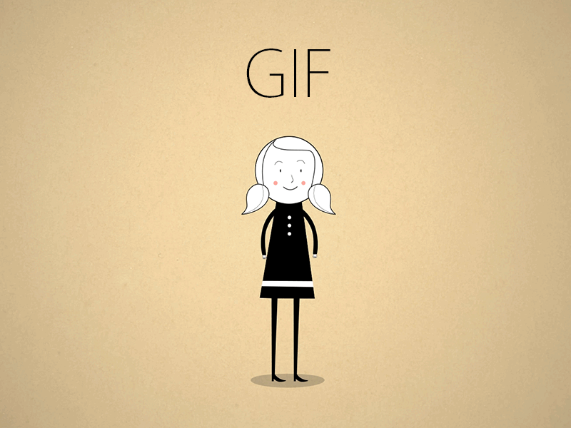 Box of Problems [GIF] 2.5d 2d ae after effects animated animation box character explainer gif pigtails slam